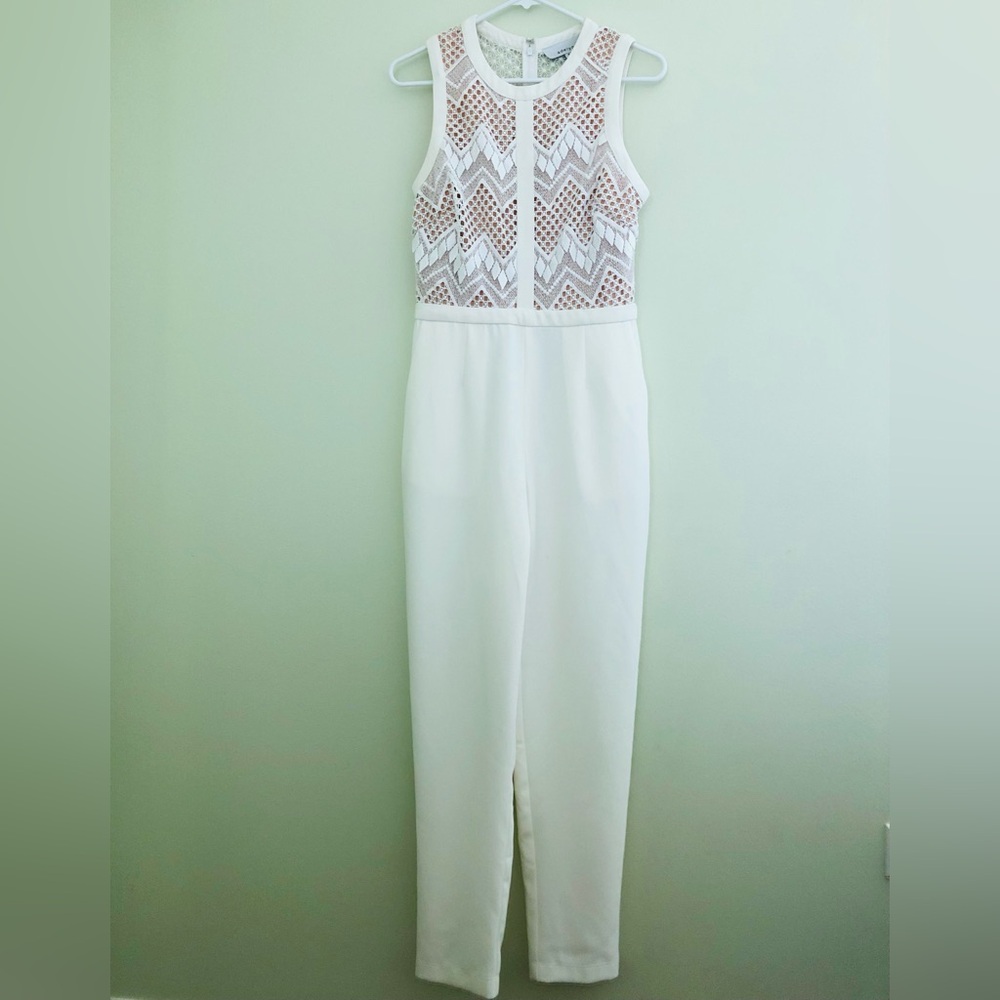 Adelyn Rae White Woman’s Jumpsuit - Picture 5 of 10